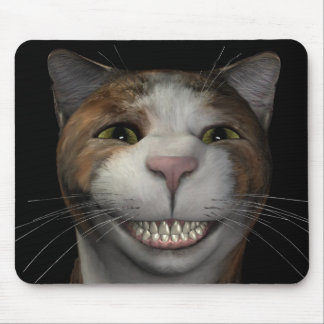 Kat voor glimlachen muismat