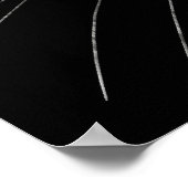 Kat voor glimlachen poster (Hoek)