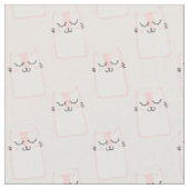Kat voor glimlachen stof (Close Up)