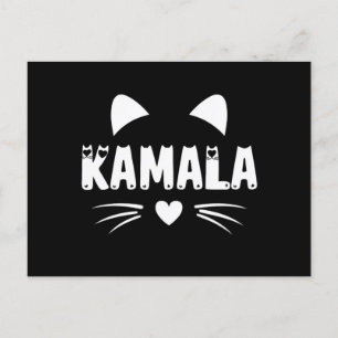 Kat voor Harris 2024 Briefkaart