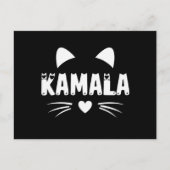 Kat voor Harris 2024 Briefkaart (Voorkant)