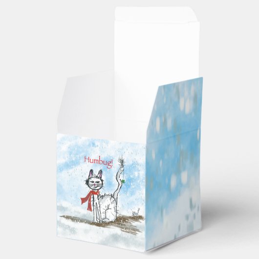 Kat voor Humbug Bedankdoosjes (Geopend)