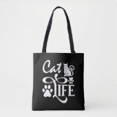 Kat voor je kat tote bag (Voorkant)