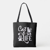 Kat voor je kat tote bag (Achterkant)