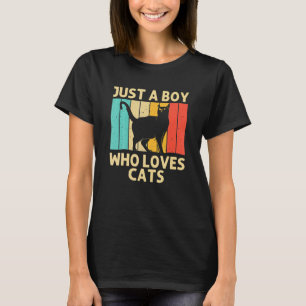 Kat voor Kinder katten van zwarte katten T-shirt