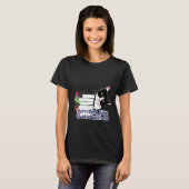 Kat voor lezer t-shirt (Voorkant volledig)