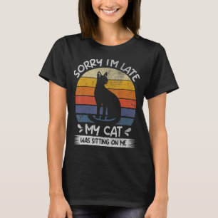 kat voor mannen vrouwen kat katje katje katachtig t-shirt