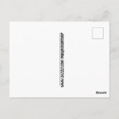 KAT VOOR NAMENS DE Briefkaarten VOOR HET LEVEN VAN (Achterkant)