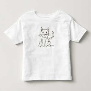 Kat voor peuters T-shirt