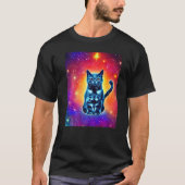 Kat voor ruimteverwarming Keuten in kattenstijl 1 T-shirt (Voorkant)
