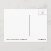 Kat voor slachterij Kat Kat (Nautical Tabby Cat Pa Briefkaart (Achterkant)