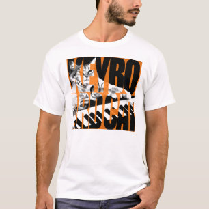 Kat voor toetsenbord - Blok - T-shirt