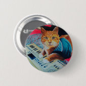 Kat voor toetsenbord ronde button 5,7 cm (Voorkant /achterkant)