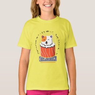 Kat-vormgeving T-shirt