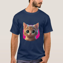 Kat-vormgeving T-shirt