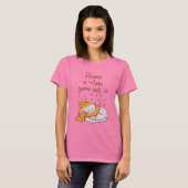Kat Vrienden Lovers T-shirt (Voorkant volledig)