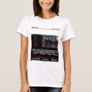 KAT VROUW T-SHIRT