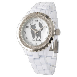 Kat-vrouwtje Horloge