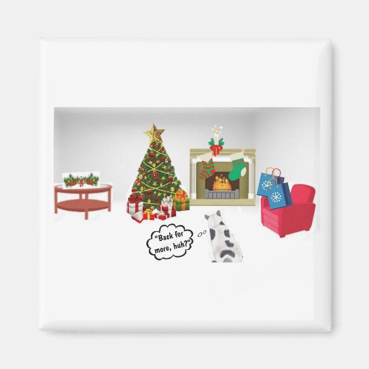 Kat vs. boom magneet (Voorkant)