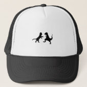 kat vs t-rex trucker pet (Voorkant)