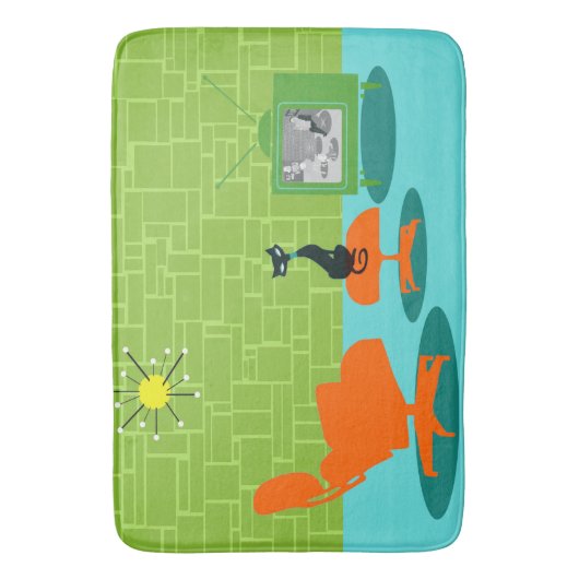 Kat Waaigoed resterend Badmat (Voorkant Verticaal)