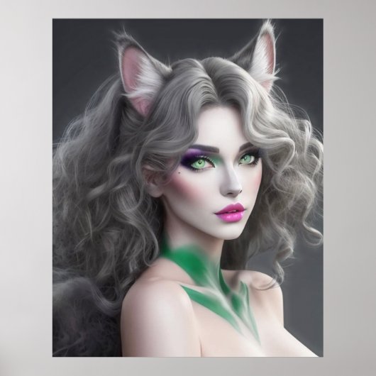 KAT WAIFU 02 POSTER (Voorkant)