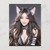 KAT WAIFU 04 BRIEFKAART (Voorkant)