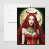 KAT WAIFU 05 BRIEFKAART (Voorkant / Achterkant)