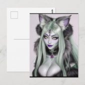 KAT WAIFU 07 BRIEFKAART (Voorkant / Achterkant)