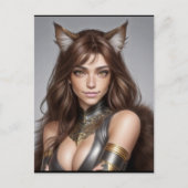 KAT WAIFU 08 BRIEFKAART (Voorkant)