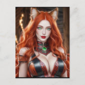 KAT WAIFU 09 BRIEFKAART (Voorkant)