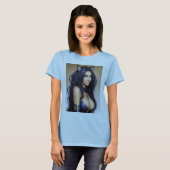 KAT WAIFU 10 T-SHIRT (Voorkant volledig)