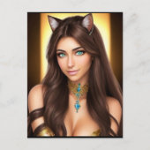 KAT WAIFU 11 BRIEFKAART (Voorkant)