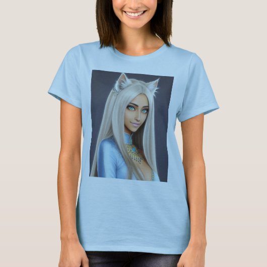 KAT WAIFU 12 T-SHIRT (Voorkant)