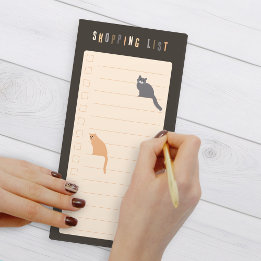 Kat Wandinstructies Winkel Lijst Notitieblok
