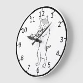 Kat-wandklok Grote Klok (Hoek)