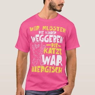Kat was allergisch 3 t-shirt