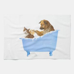 Kat Wassen Theedoek