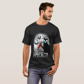 Kat wat Assassin Murderous Cat & Syringe Hoowee T-shirt (Voorkant volledig)