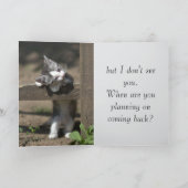 KAT WATCH MISSING YOU KAART (Binnen)