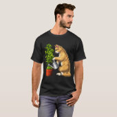 Kat Water geeft Planten T-shirt (Voorkant volledig)