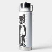 kat waterfles (Achterkant)