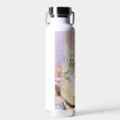 Kat waterfles – Blijf gehydrateerd met katachtige (Voorkant)