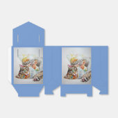 Kat Waterverf op zaterdag Bedankdoosjes (Uitgevouwen)