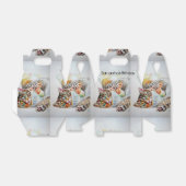 Kat Waterverf op zaterdag Bedankdoosjes (Uitgevouwen)