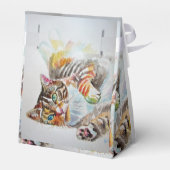 Kat Waterverf op zaterdag Bedankdoosjes (Achterkant)