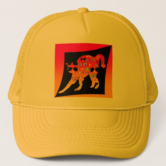 KAT-WEARGLASSEN Trekkerhak Trucker Pet (Voorkant)