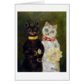 Kat Wedding, huwelijk, bride, Louis Wain (Voorkant)