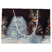 Kat Wedding, huwelijk, bride, Louis Wain Groot Cadeauzakje (Achterkant)