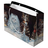 Kat Wedding, huwelijk, bride, Louis Wain Groot Cadeauzakje (Achterkant Gekanteld)